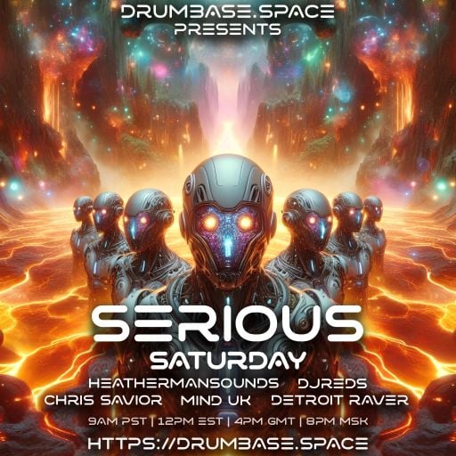 Mind (UK) - Drumbase.space - LIVE Serious Saturday - Pyro Particle