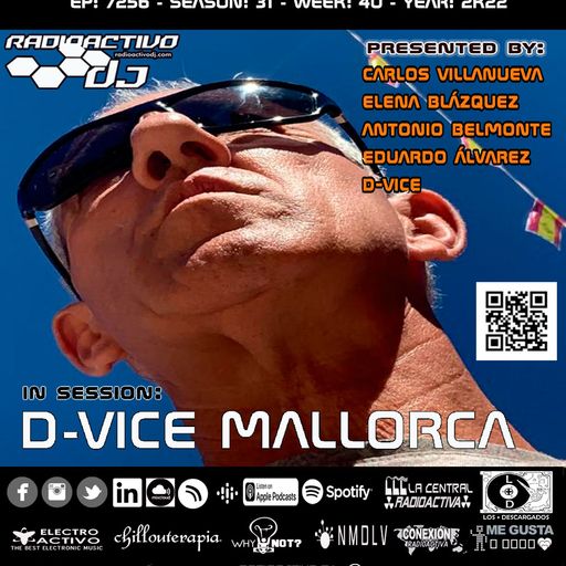 RADIOACTIVO DJ 40-2022 BY CARLOS VILLANUEVA, E. BLÁZQUEZ, A. BELMONTE, E. ÁLVAREZ & D-VICE MALLORCA