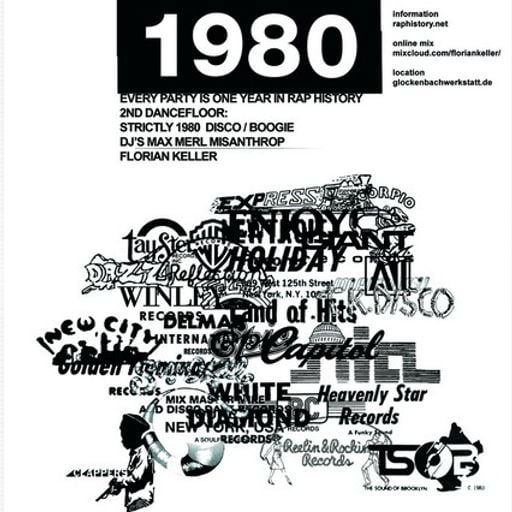 Rap History 1980 Mixtape