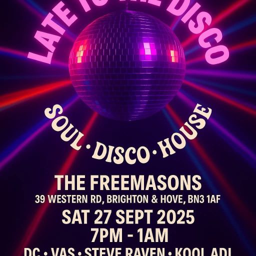 Codesouth Late For The Disco Event at The Freemasons, Hove - 27th Oct 2025