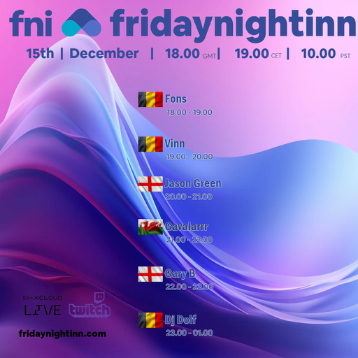 fni Presents : FridayNightInn ( 15th December 2023)