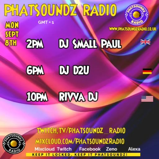 Phatsoundz Radio, Monday Club, vol 3.jungle edition. 08/09/25