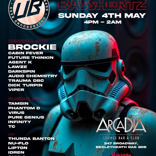 MARCH SEWER SQUAD SHOW 13 LIVE ON UNDERGROUNDBASS.UK & POLSKA 9-3-25