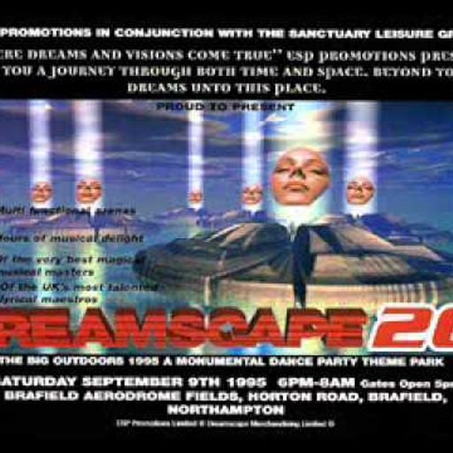 DJ Clarkee - Dreamscape 20 (Arena-3-Tek No Prisoners) - Brafield Aerodrome Fields - 9.9.95