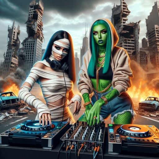 DnB Sisters Ride Again. Mummy & Equowave