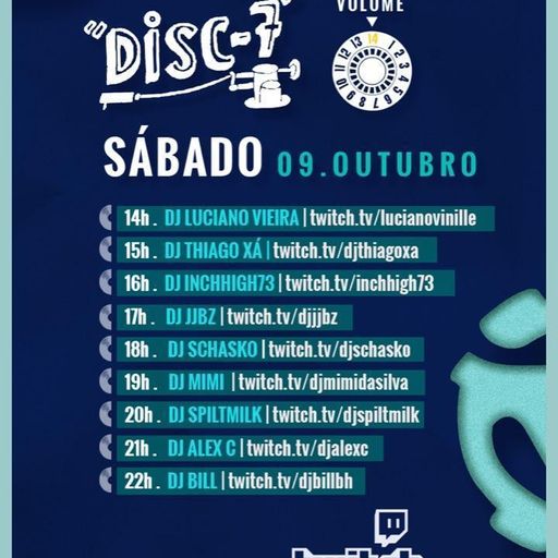 Disc 7 hosted by DJBILLBH 9th October 2021