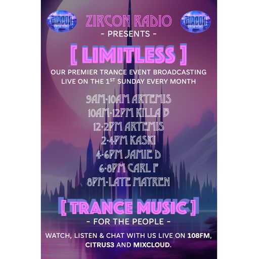 Trance mix kaski zircon limitless trance takeover oct 6th 2024
