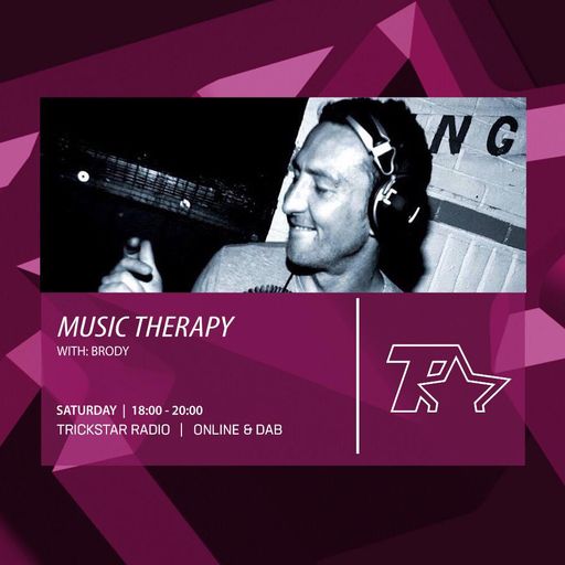 Trickstar Radio Listen again "Music Therapy With Brody 31stAugust2019