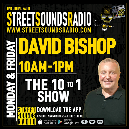 Mid Mornings with David Bishop on Street Sounds Radio 1000-1300 Mon 10 Jan 2022
