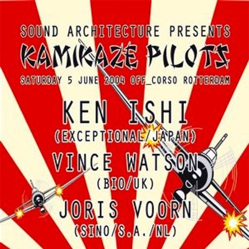 Ken Ishii at "Kamikaze Pilots" @ Off Corso (Rotterdam - NL) - 5 June 2004