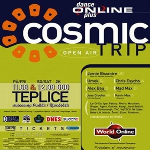 Jamie Bissmire at Cosmic Trip Open Air (Pudlak - Czech) - 11 August 2000
