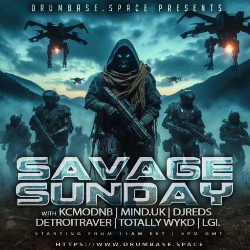 Mind (UK) - Drumbase.space - LIVE Savage Sunday - The Wrath Of Winter