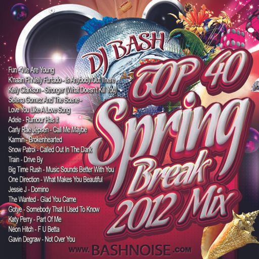 TOP 40 Spring Break 2012 Mix