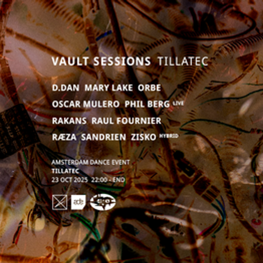 Raeza at "Vault Sessions x ADE" @ Tillatec (Amsterdam-NL) - 23 October 2025