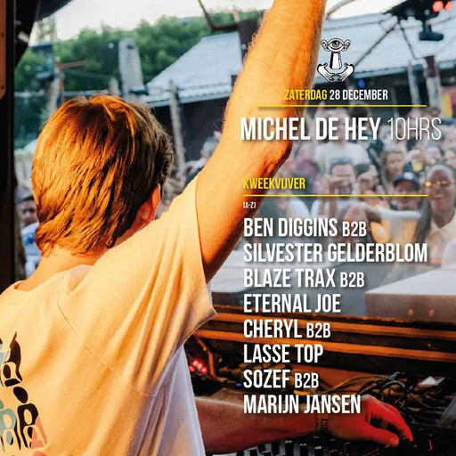 Michel de Hey at "10HRS" @ Thuishaven (Amsterdam-NL) - 28 December 2024