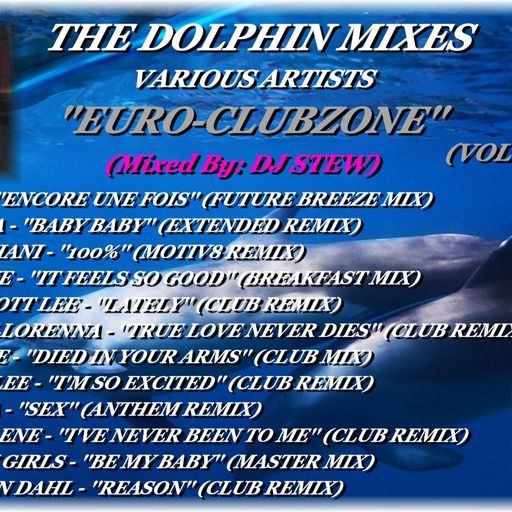 THE DOLPHIN MIXES - VARIOUS ARTISTS - ''EURO-CLUBZONE'' (VOLUME 8)