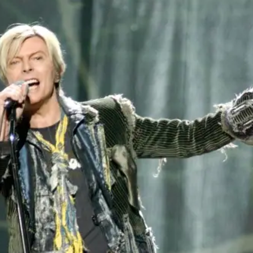 Bowie Live Αt the Anaheim Pond of Anaheim,California, USA.April 23, 2004.