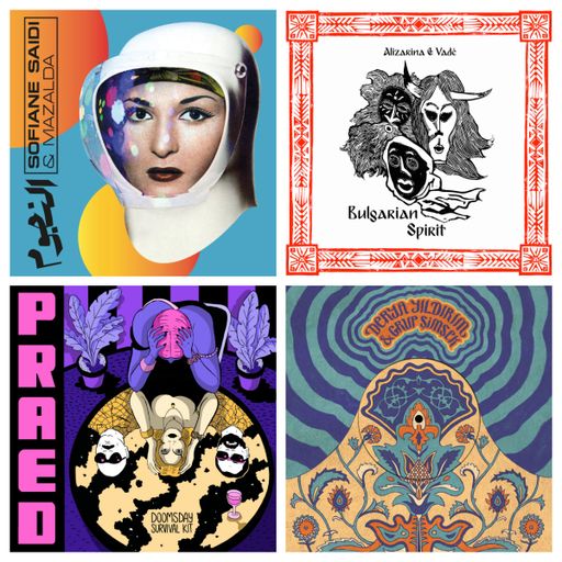 Rebel Up Nightshop #57: Sofiane Saidi & Mazalda, Praed, Alizarina & Vadé, Derya Yildirim & more