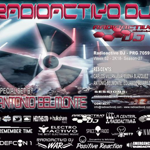 RADIOACTIVO DJ 52-2018 BY CARLOS VILLANUEVA