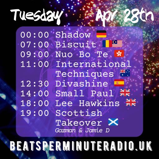 Biscuit-Tuesday Drum and Bass Crunch- Live on Beats Per Minute Radio 29.4.2025