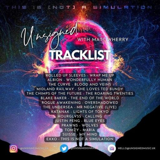 Unsigned with Matt Wherry - Sunday 14th May