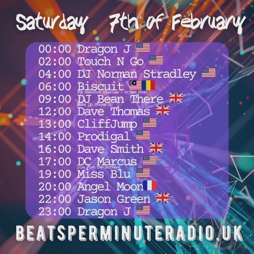 Biscuit-Saturday Pajama Show-Live on Beats Per Minute Radio 7.2.2026.