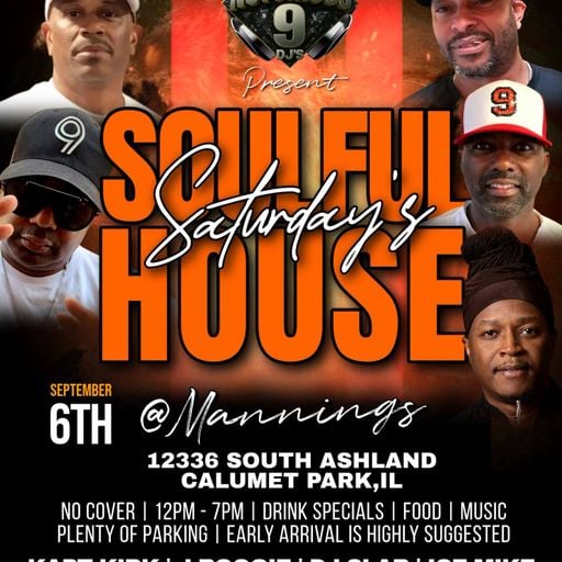 An Evening at Manning's - Notorious 9 DJs presents Soulful House Saturdays  - 6 Sep 2025