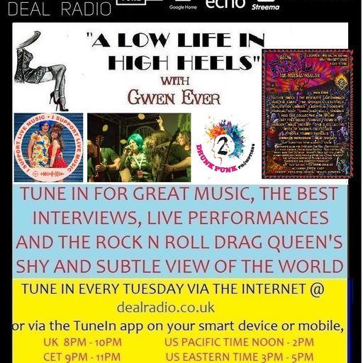 A LOW LIFE IN HIGH HEELS WITH GWEN EVER RADIO SHOW 23RD AUGUST 2022 EDITION