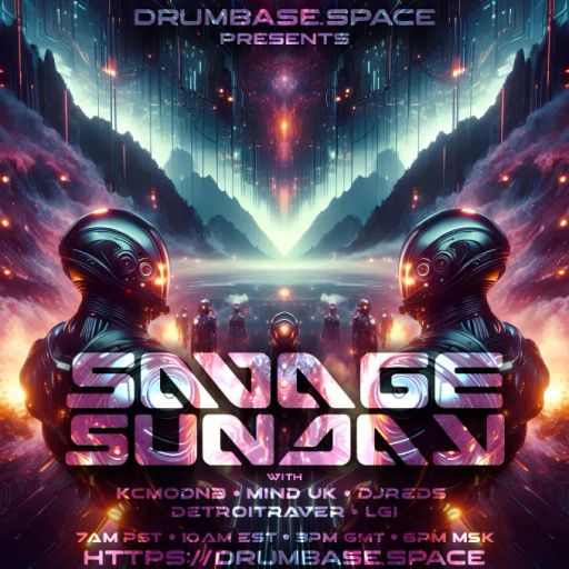 Mind (UK) - Drumbase.space - LIVE Savage Sunday - Purple Haze
