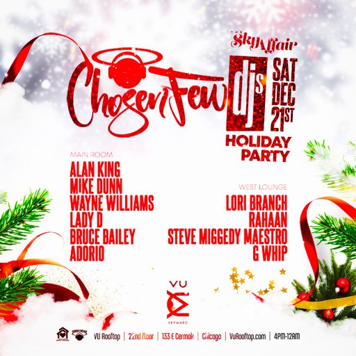 A Night at VU Rooftop Sky Affair: Chosen Few Holiday Party - 21 Dec 2024