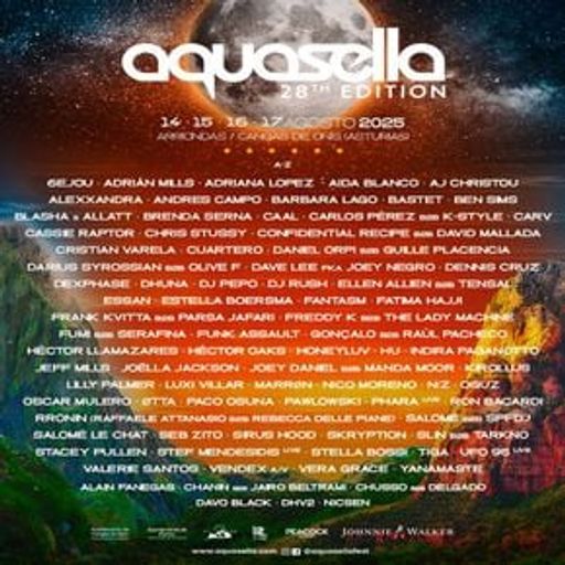Cristian Varela at "La Real stage" @ Aquasella Festival (Arriondas - Spain) - 14 August 2025