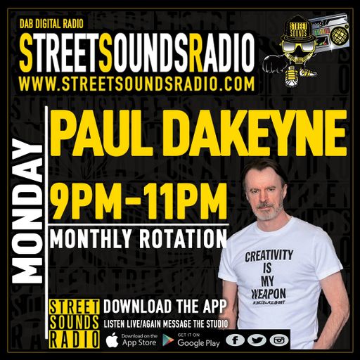 Paul Dakeyne on Street Sounds Radio 2100-2300 18/10/2021