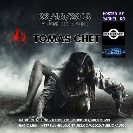 DJ Tomas Chet - Exclusive radio mix UK Underground 2023.10.06