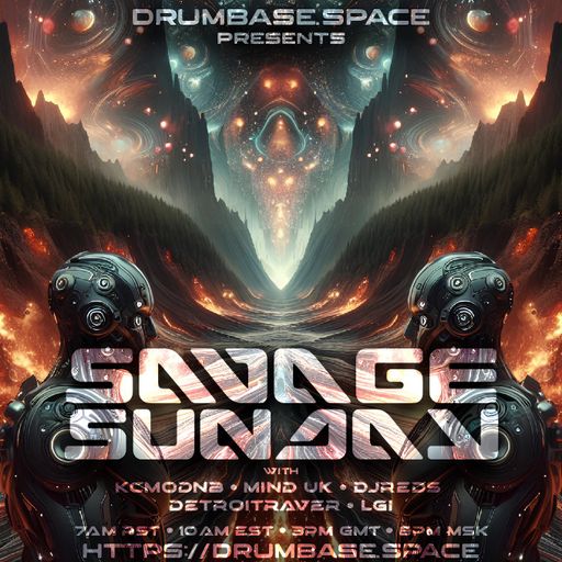 Mind (UK) - Drumbase.space - LIVE Savage Sunday - Space Tribe