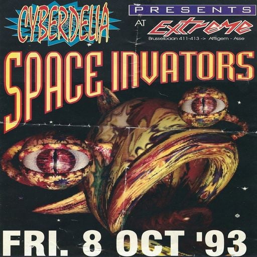 DJ Fly at "Cyberdelia - Space Invators" @ Extreme (Affligem-Belgium) - 8 October 1993