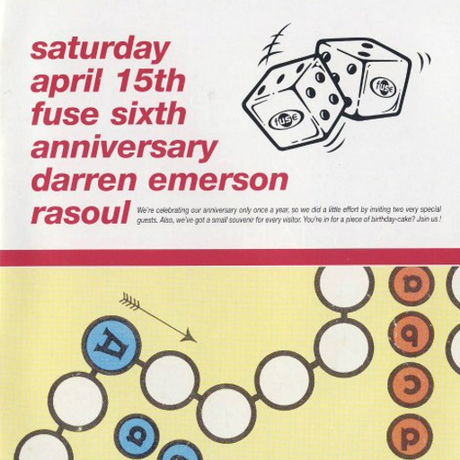 Trish x Kash & Darren Emerson & Deg at "6th Anniversary" @ Fuse (Brussel - Belgium) - 15 April 2000