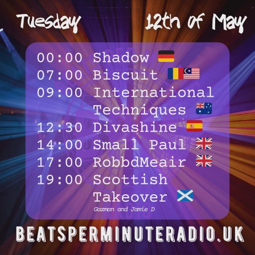 Biscuit- Tuesday Techno Crunch- Live on Beats Per Minute Radio 12.5.2026