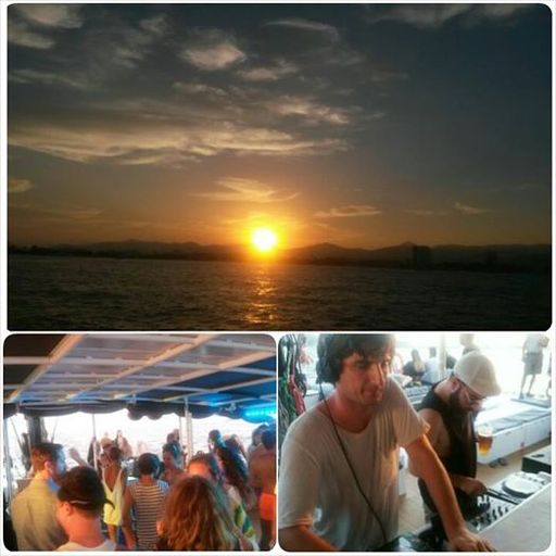 KARLOS SENSE & ERNESTO ALTES - LIVE ON BOARD @ CIRQUE DE LA NUIT - 10 AUGUST 2014