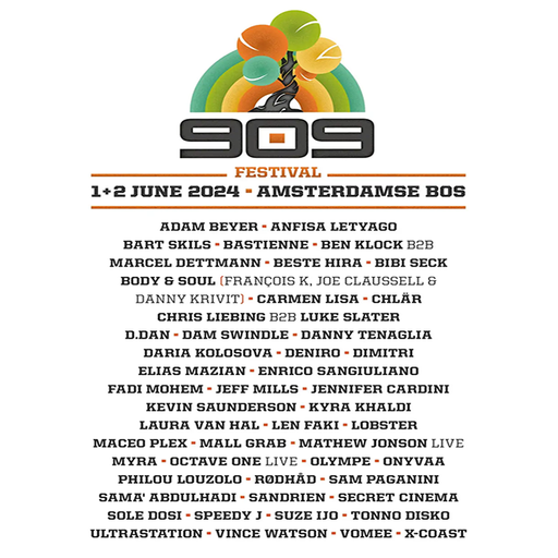 Ben Klock B2B Marcel Dettmann (Closing Set) at 909 Festival @ Amsterdamse Bos (NL) - 2 June 2024