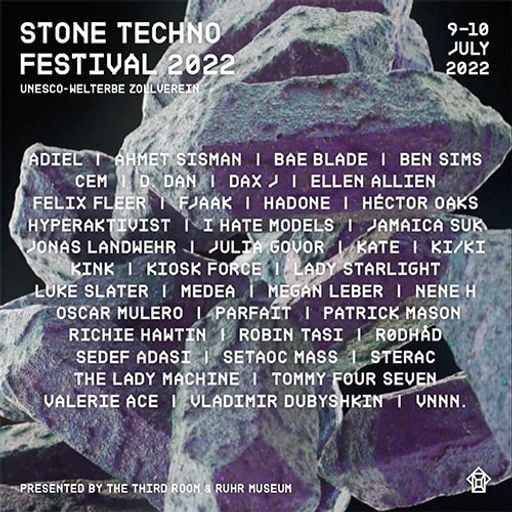 Dax J at "Stone Techno Festival" @ Zeche Zollverein (Essen-Germany) - 10 July 2022