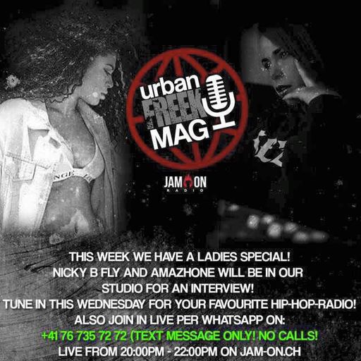 FreeK Urban Mag | 30.08.17 | Amazhone & Nicky B Fly in Studio