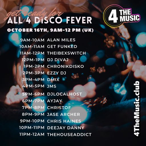 Marcus [ChronikDisko] - 4 The Music Exclusive - ALL 4 DISCO - Marcus ChronikDisko - 16 October 21