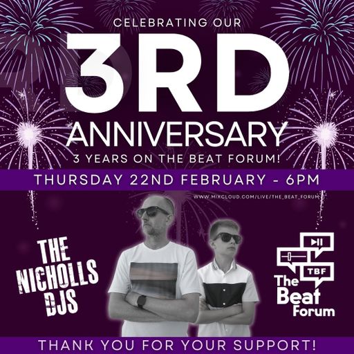 The Nicholls DJs - 3rd Year Anniversary Party! [22/2/24]