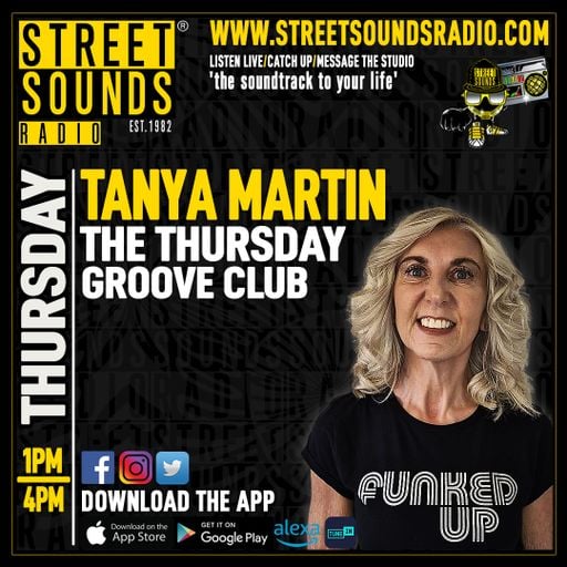 Mid-week Groove Club with Tanya Martin on Street Sounds Radio 1300-1600 15/05/2025