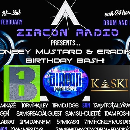 KASKI LIVE FROM B1 BASEMENT 4 HONEEY MUSTARD AND ERADIKS BDAY ON ZIRCON RADIO PART 2