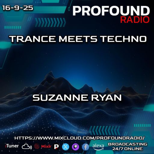 "PULP FICTION" PROFOUND RADIO  SESSION  TRANCE MEET TECHNO  9/16/2025 SET# 53