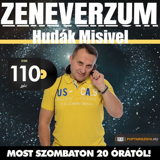 Zeneverzum Hudák Misivel - 110. adás (2025. 11. 08.)