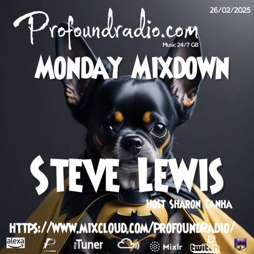 Steve Lewis, lIVE RECORDING Aired on Profound radio 26th FEB 2024