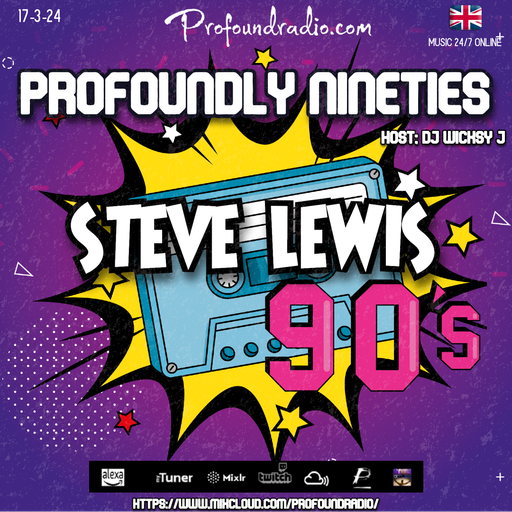 Steve Lewis Sunday afternoon 90's house session Aired 17th March 2024