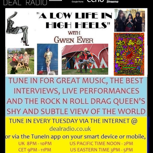 A LOW LIFE IN HIGH HEELS WITH GWEN EVER RADIO SHOW 6TH DECEMBER 2022 EDITION